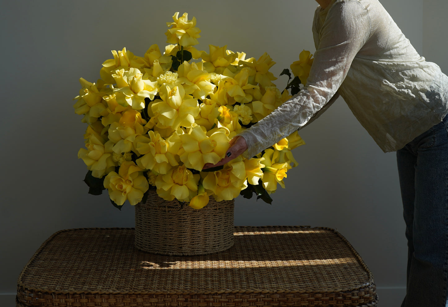 Cesta "Spring Sun"