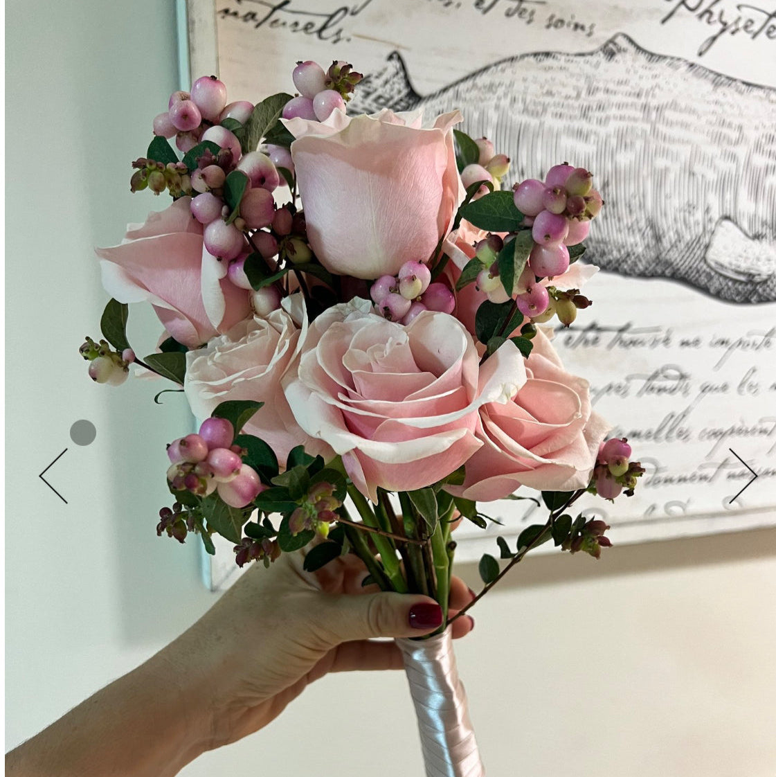 Ramo de novia "Pink Lady"