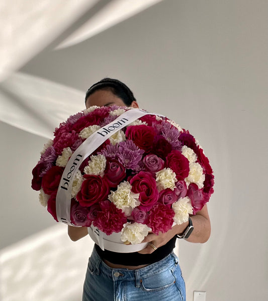 Caja "Roses & Dianthus"