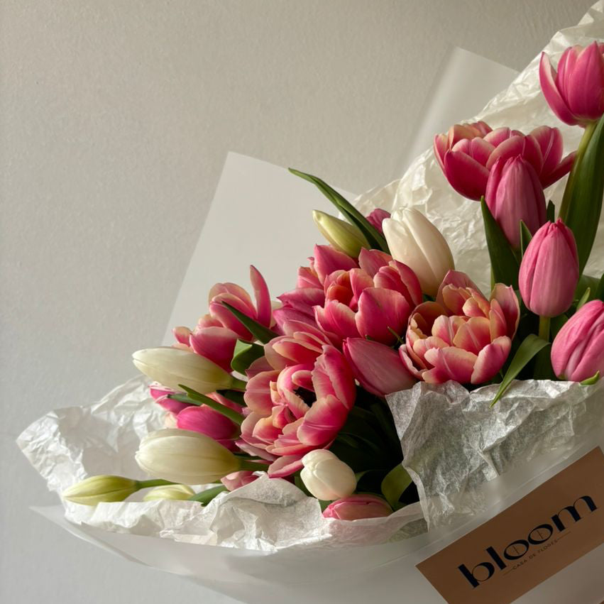 Ramo "Tulips Pink"