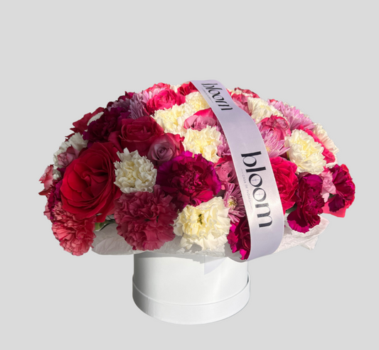 Caja "Roses & Dianthus"
