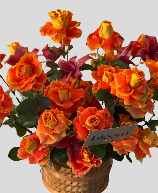 Cesta "Love Sunset"