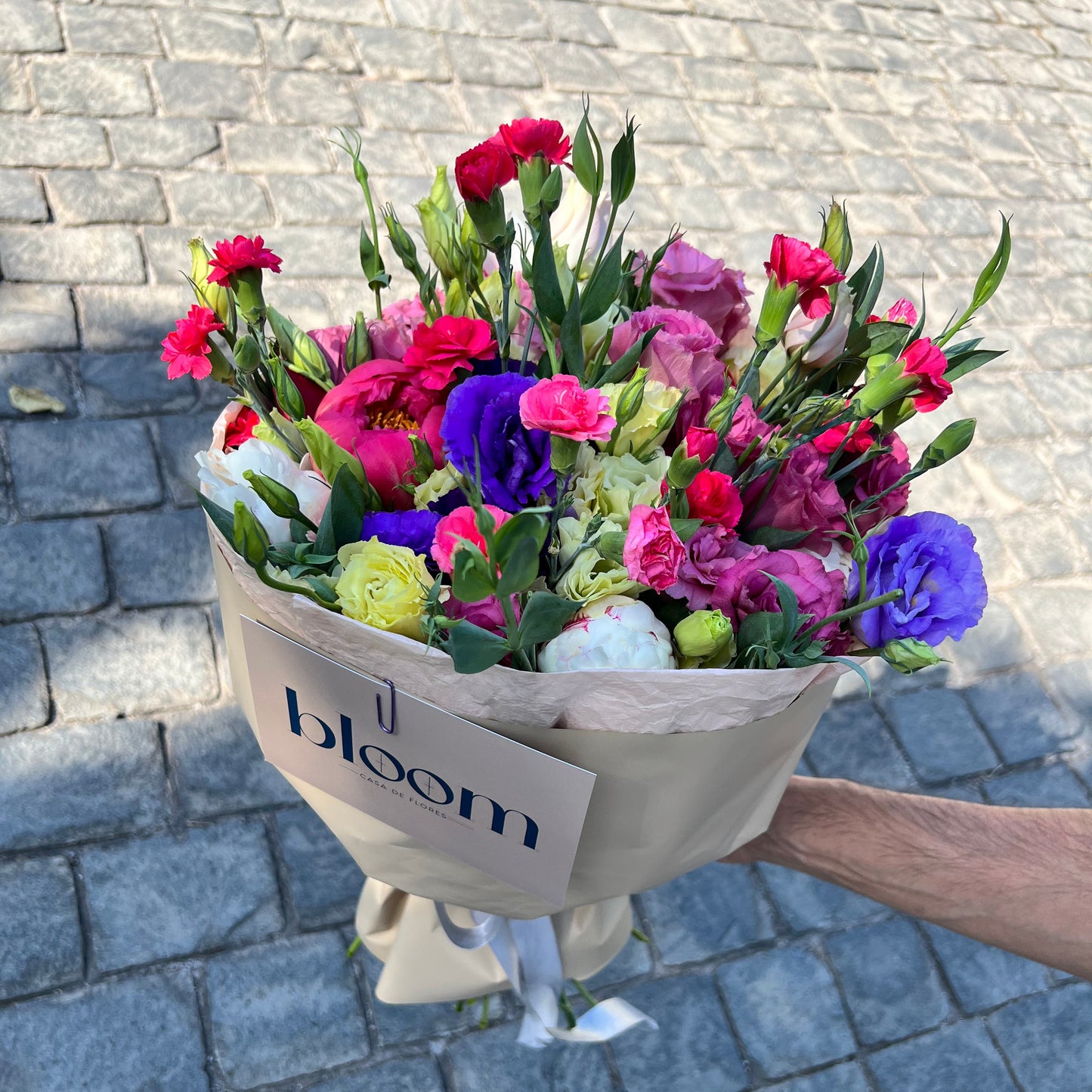 Ramo "ModFlora Lisianthus"
