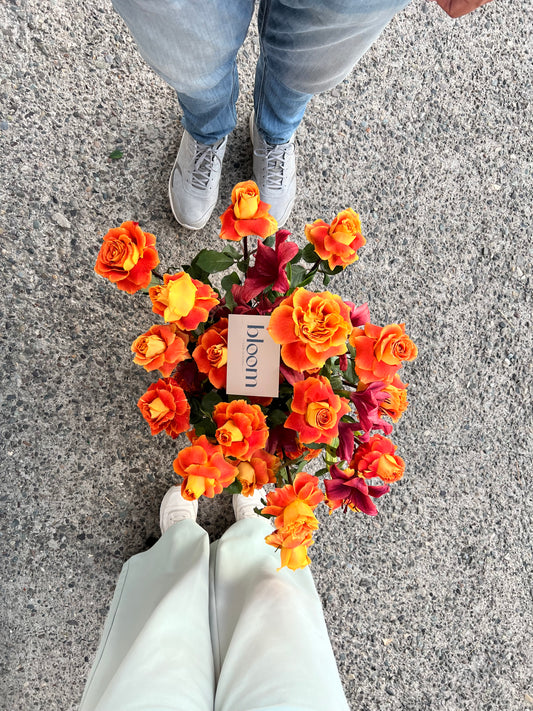 Cesta "Love Sunset"